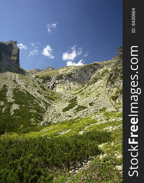 High Tatras Mountains in Slovakia