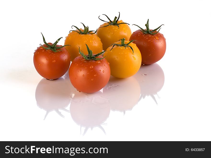 Tomato In White