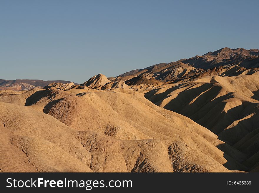 Zabriskie Point, Death Valley, California