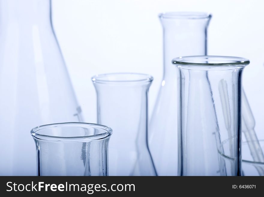 Glassware In Laboratory