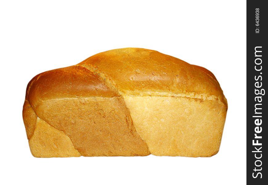 Big fresh crusty bread loaf