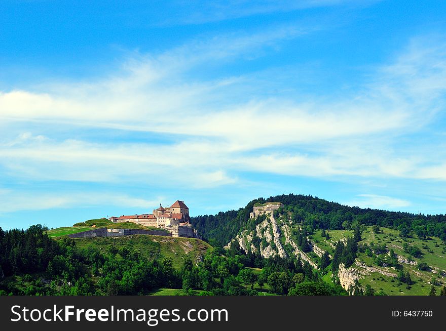 Chateau du joux france, Pontarlier