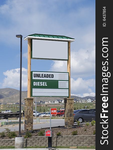 Gas Station Marquee