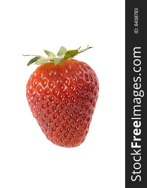 Strawberry isolated on a white background. Strawberry isolated on a white background