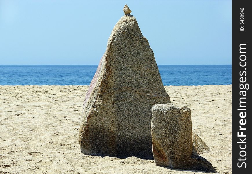 The gallery of nature's art on Lovers' beach in Cabo San Lucas, Mexico. The gallery of nature's art on Lovers' beach in Cabo San Lucas, Mexico.