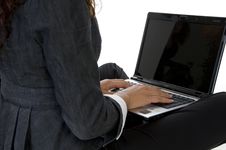Fingers On Keyboard Royalty Free Stock Photography Fingers On Keyboard Royalty Free Stock Photography
