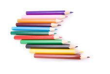 Palette Of Color Pencils Royalty Free Stock Image Palette Of Color Pencils Royalty Free Stock Image