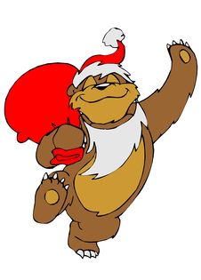 Santa Bear Stock Photos Santa Bear Stock Photos