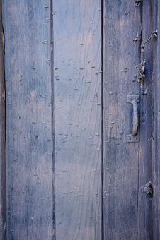 Rustic Wooden Door Royalty Free Stock Photography Rustic Wooden Door Royalty Free Stock Photography