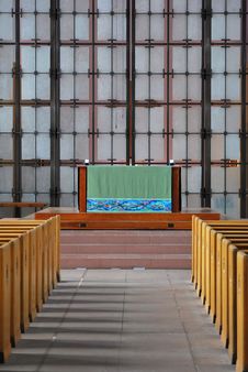 Church Altar Royalty Free Stock Photo