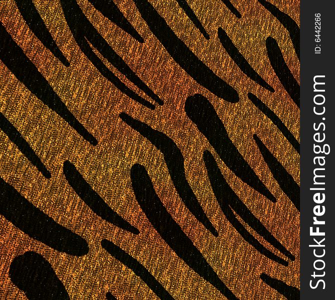 An abstract image of a tiger-skin like pattern. An abstract image of a tiger-skin like pattern.