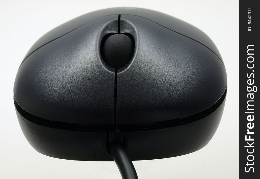 Black Mouse - Frontal View