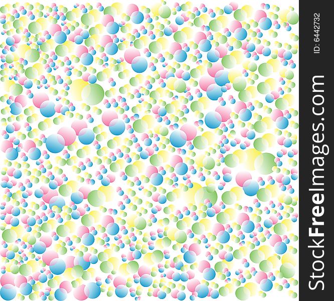 Background vector illustration bubble pattern natural  nice