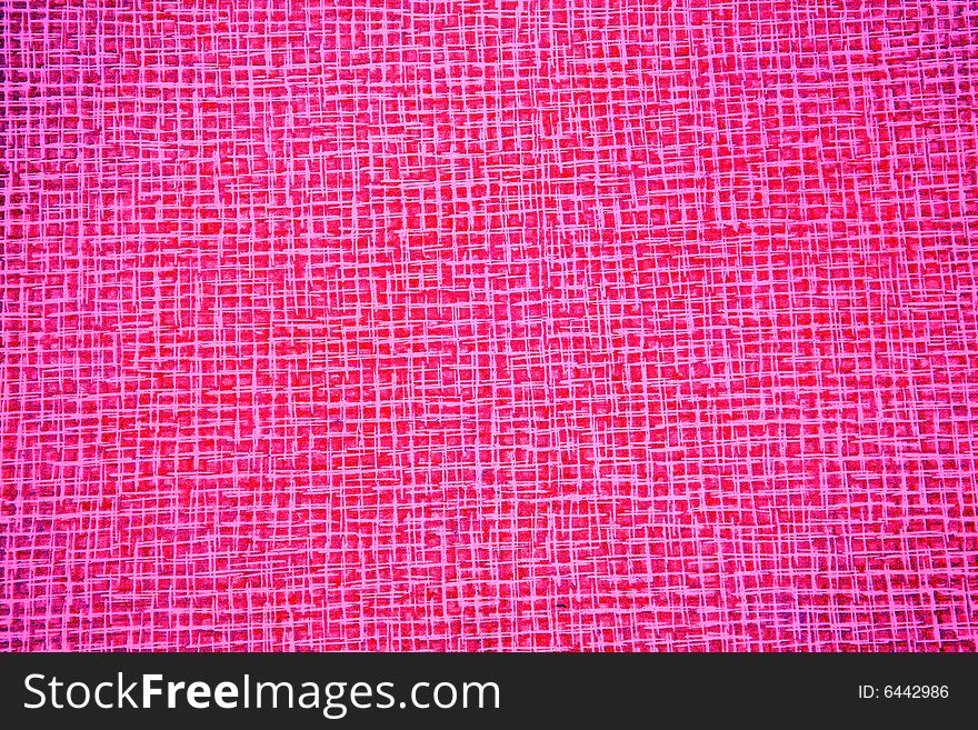 Close-up Picture Of Genuine Pink Upholstery