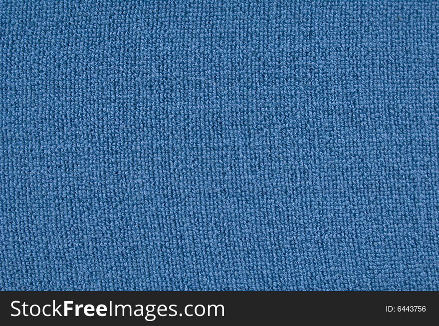 This is a shot of blue fabric.