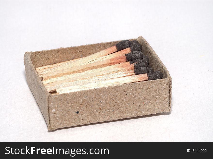 Match Sticks and matchbox