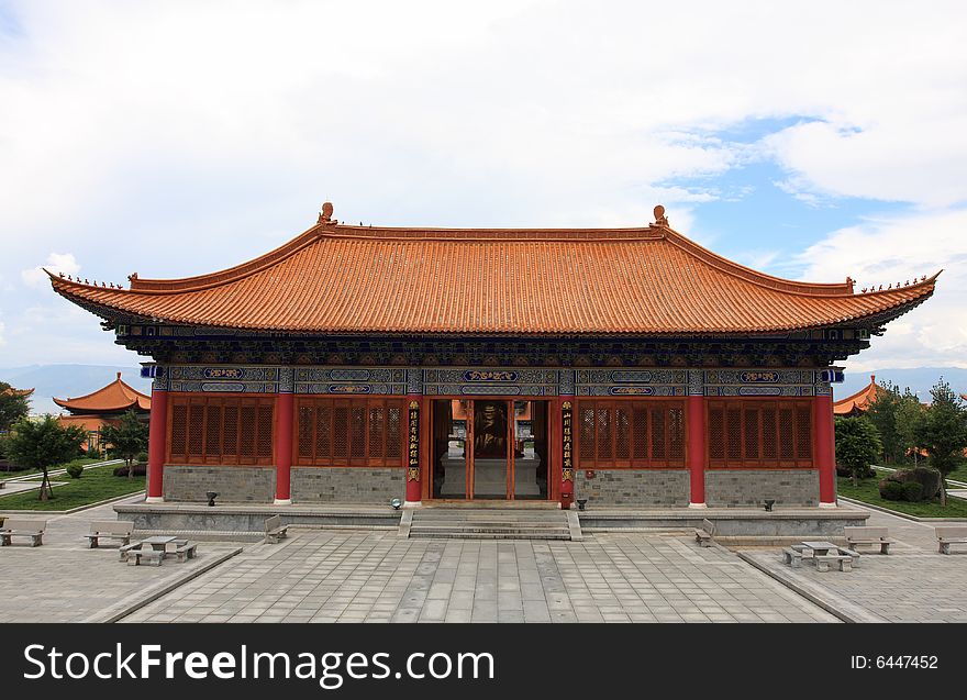 The Chongsheng Temple in Dali.Yunnan,China