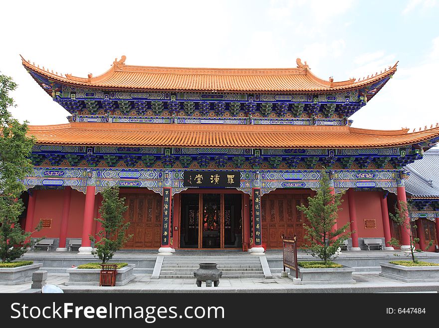 The Chongsheng Temple in Dali.Yunnan,China