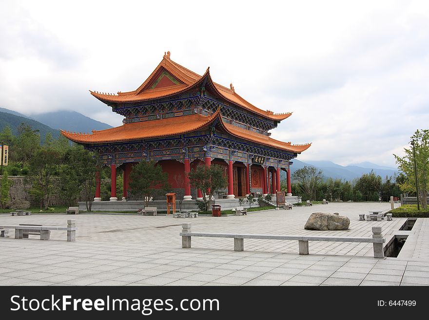 The Chongsheng Temple in Dali.Yunnan,China