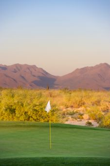 Golf Course In The Arizona Desert Royalty Free Stock Photo Golf Course In The Arizona Desert Royalty Free Stock Photo