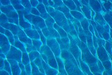 Blue Water Stock Photography