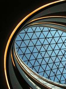 Glass Roof Stock Photo