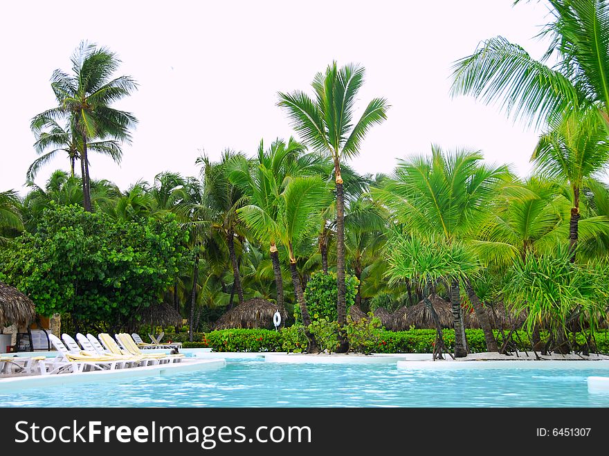 Resort in the Caribbean
