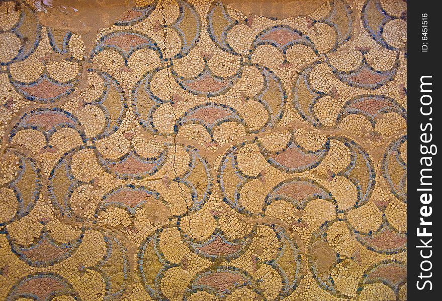Ancient floor in 1000 years old University