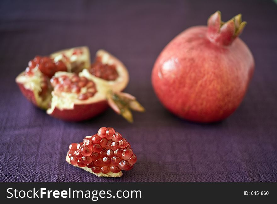 Pomegranate Still Life