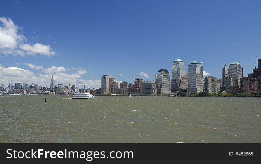 New York City panoramic view
