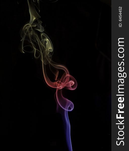 Abstract Color Smoke