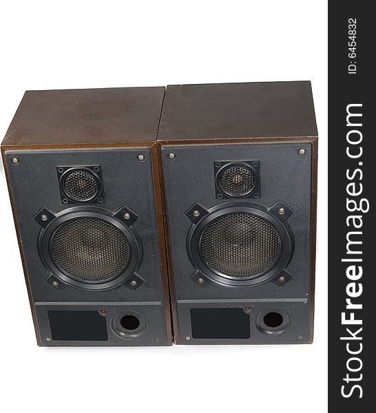 Two Retro Speakers