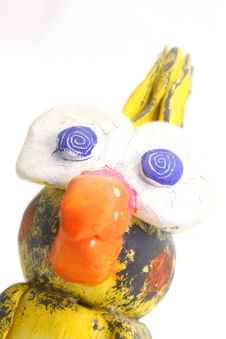 Cockatiel Statuette Royalty Free Stock Photo Cockatiel Statuette Royalty Free Stock Photo