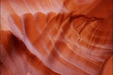 Antelope Canyon Rock Pattern Stock Image