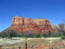 Sedona Bell Rock Royalty Free Stock Images