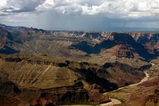 South Rim At Grand Canyon Royalty Free Stock Images South Rim At Grand Canyon Royalty Free Stock Images