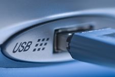 USB Connector Royalty Free Stock Image USB Connector Royalty Free Stock Image