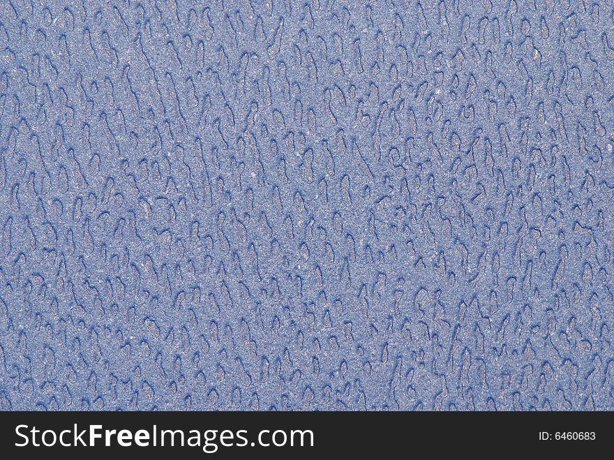 Blue leather material texture background