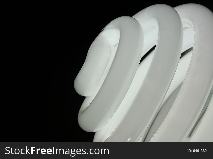 Close up of Compact Fluorescent Bulb