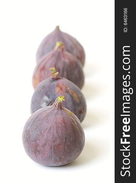 Figs On White Background