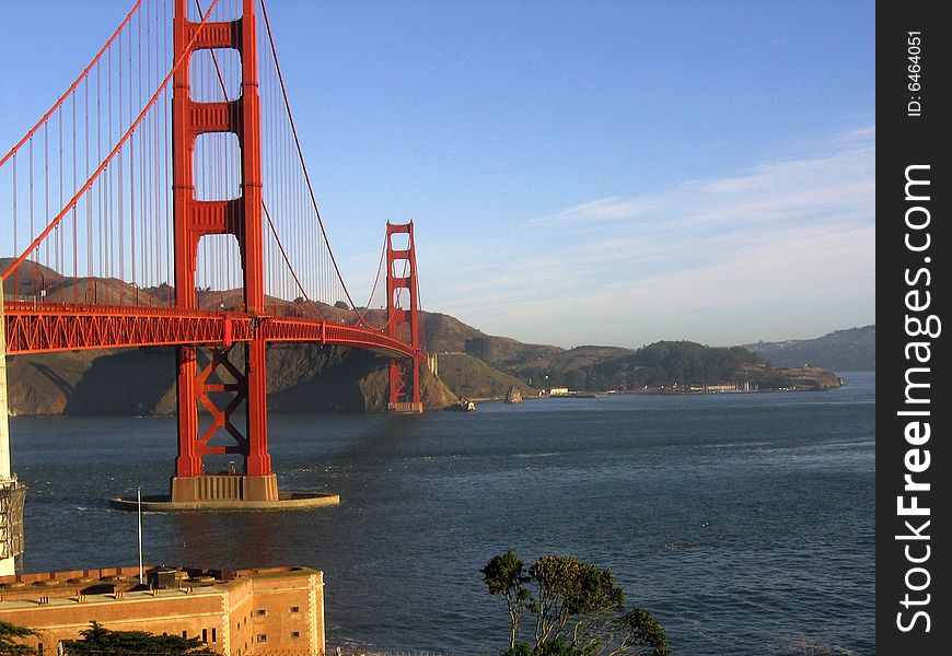 South viewpoint at San Francisco Golden Gate Bridge
