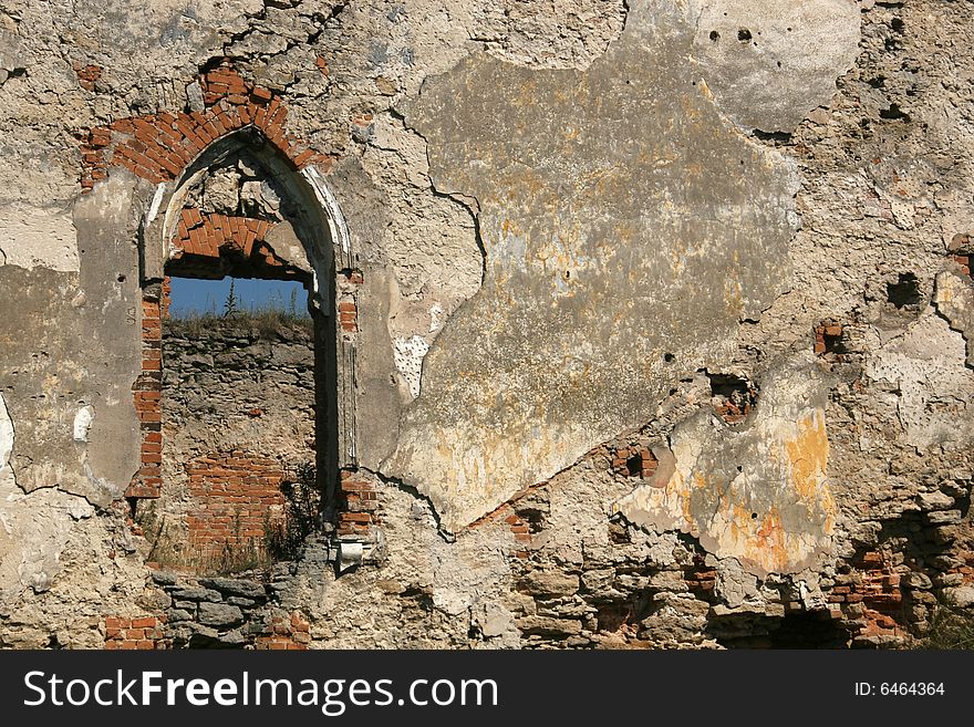 Wall of an old fortress