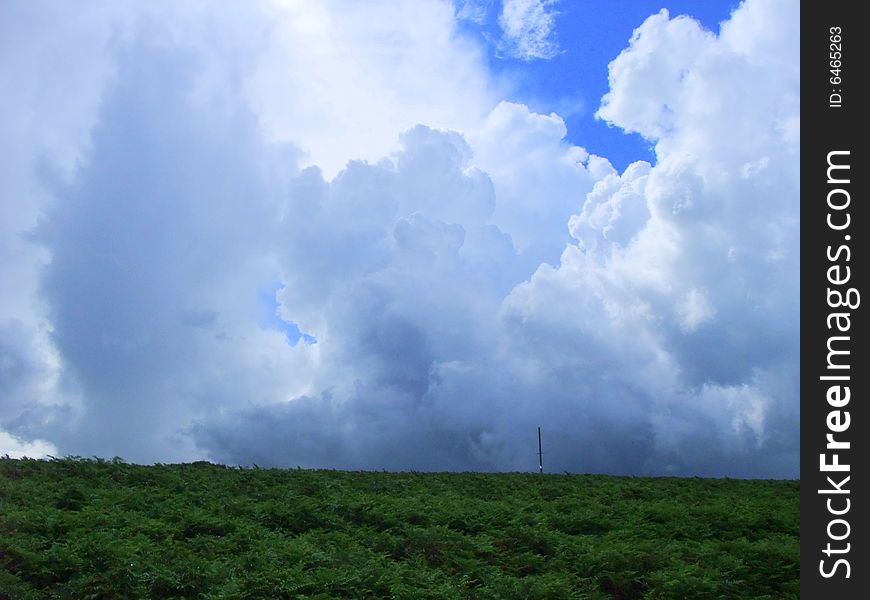 Clouds Over Exmoor.
