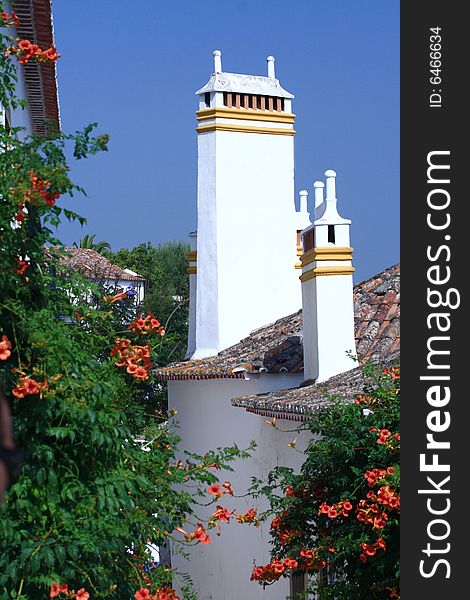 Portuguese medieval town Obidos nere Lisbon. Portuguese medieval town Obidos nere Lisbon