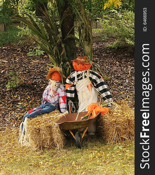 Autumn Scarecrows
