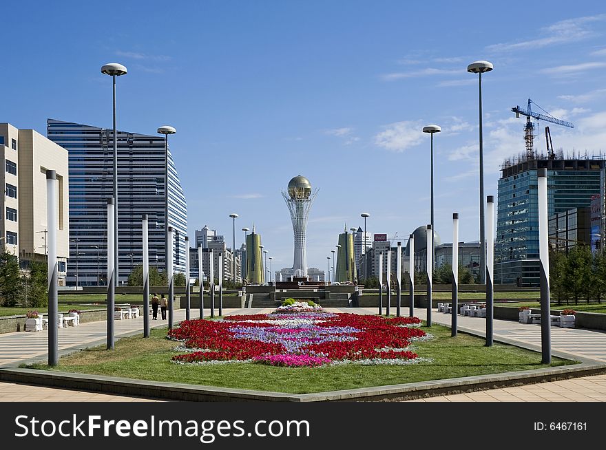 Astana-Avenue Of The Republic