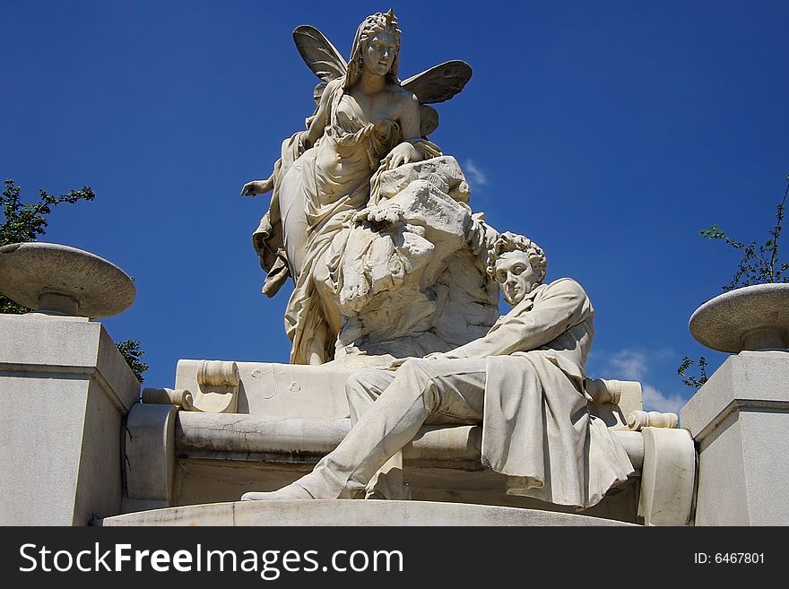 Sculptural Composition In The Centre Of Vienna