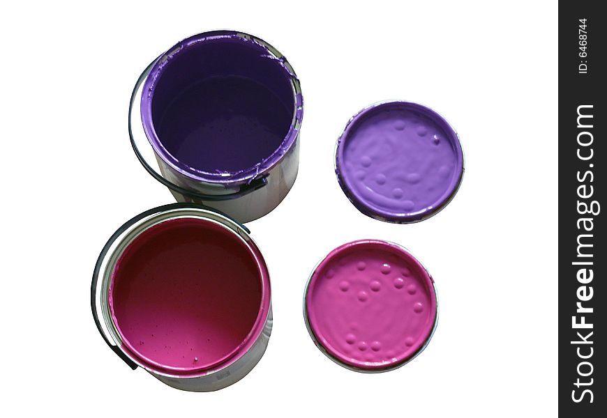 Two Paint Pots