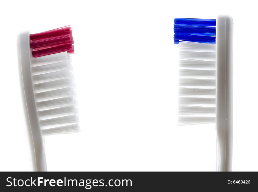 Toothbrush isolated on white background