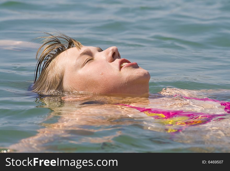 Girl on the beach